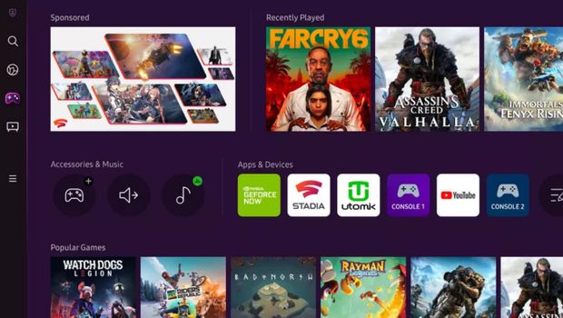 Samsung adds Google Stadia and Nvidia GeForce now to new TV models