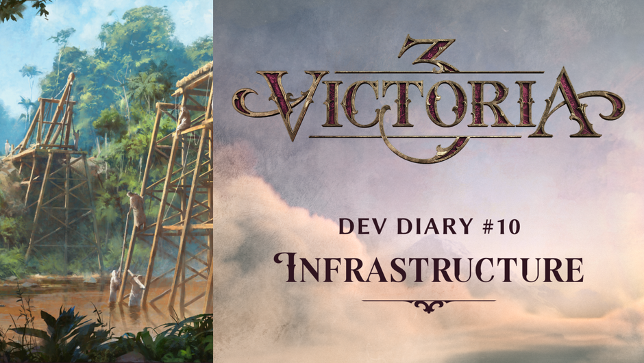 Victoria 3 Infrastructure is provided and modified by numerous sources