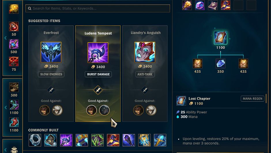 League Of Legends Mythic Item Quick Guide