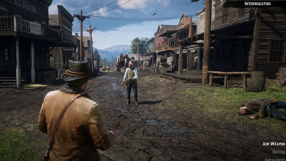 red dead redemption 2 ps4 pro 4k