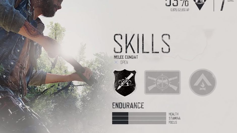 Days Gone Specialities and Skill Tree revealed