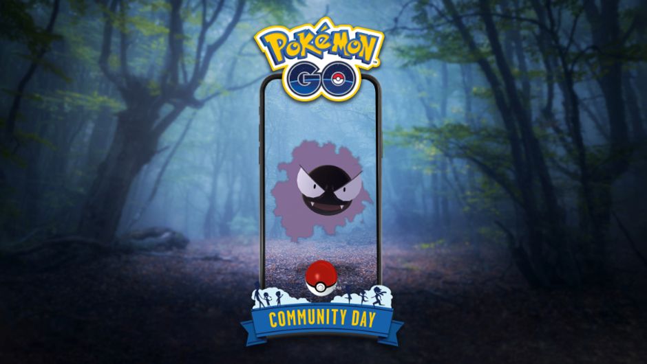 Gastly is the featured Pokemon for July Community Day