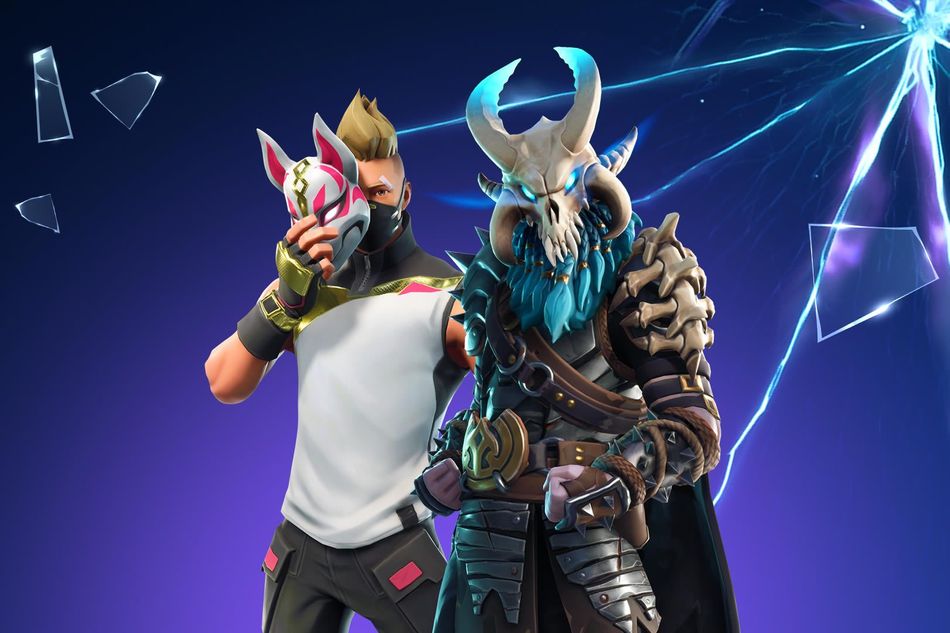 Two skins received by ranking up in Fortnite: Battle Royale