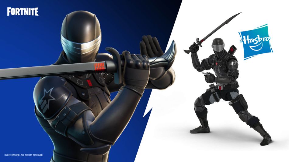 Fortnite's Snake Eyes by Hasbro