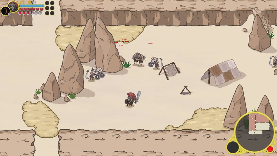 Conan Chop Chop desert level