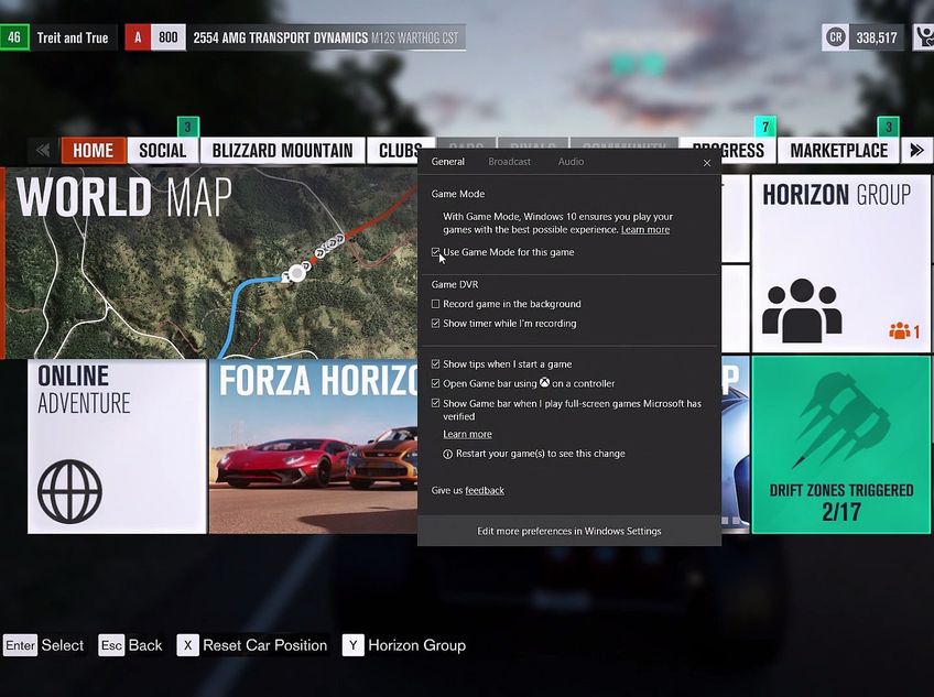 Windows 10 Game Mode UI YouTube