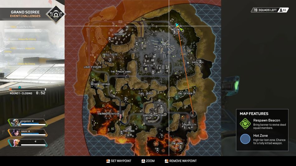 Apex Legends map overview