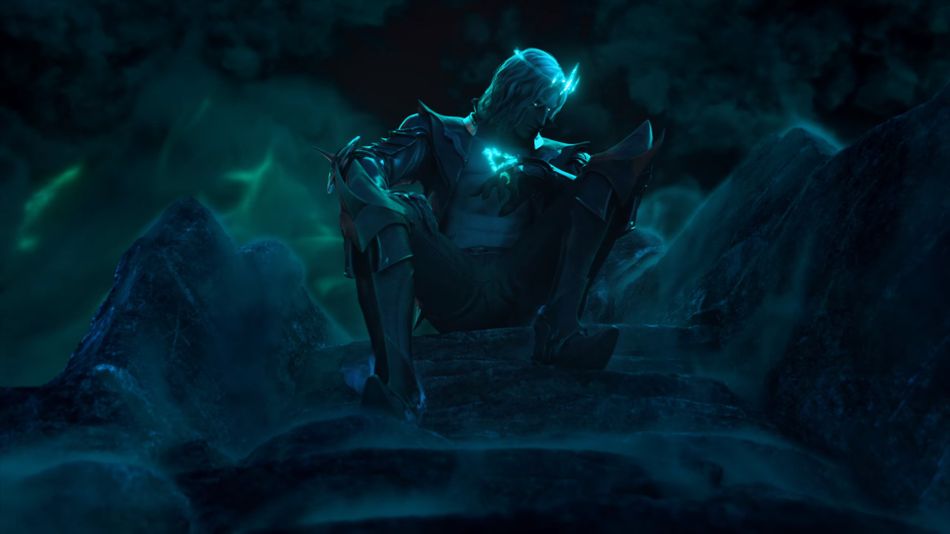 a screenshot from the League of Legends cinematic Ruination