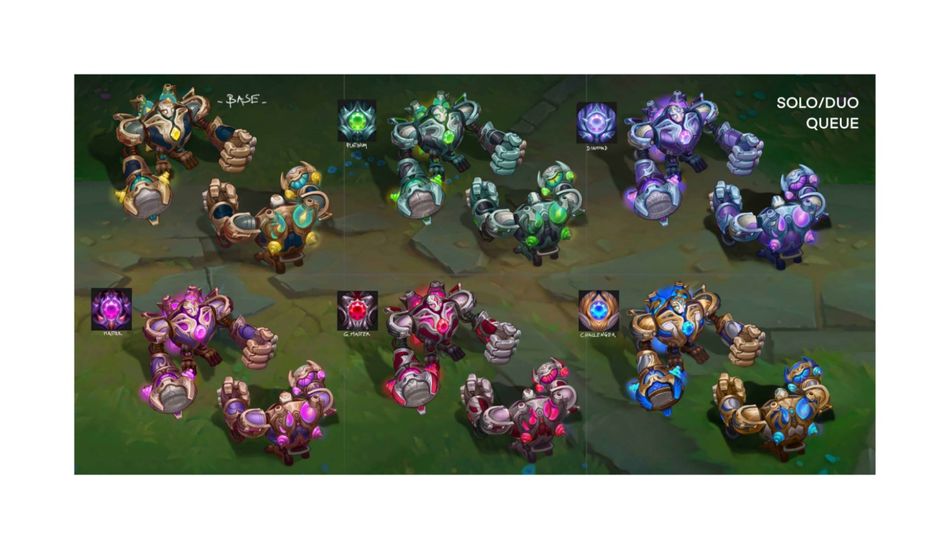 League of Legends Solo Queue ranked rewards