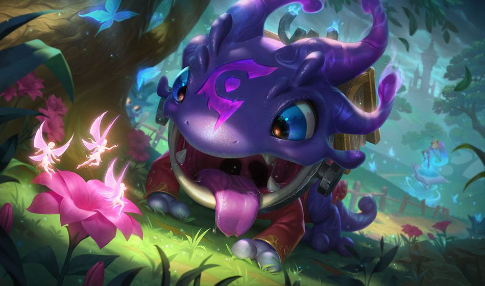 League of Legends champion Kog'Maw splash art