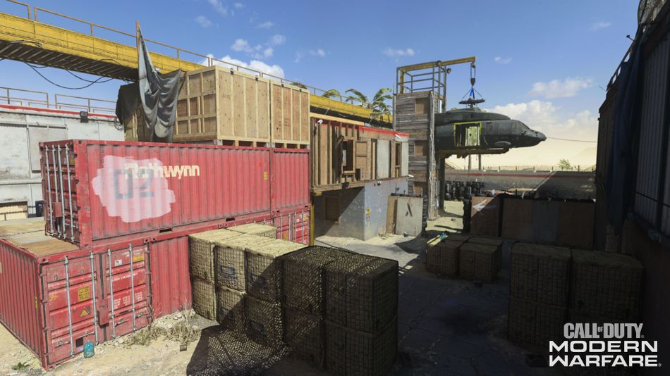 screenshot from cod mw showing modern warfare