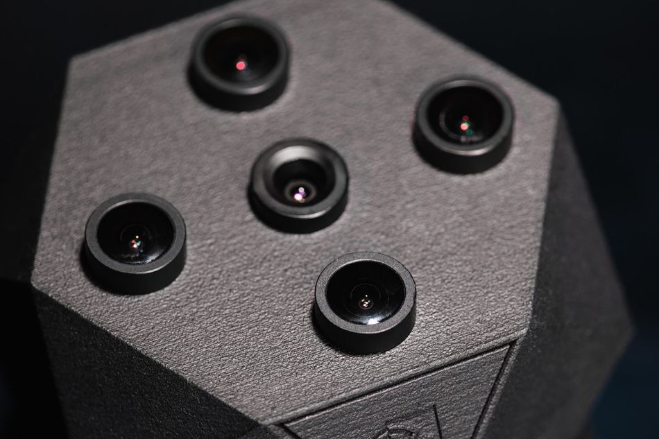Photo of Nvidia's 01 April joke device Nvidia R.O.N. from above