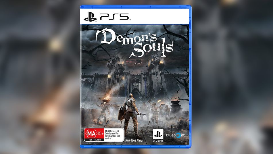 Demon's Souls artwork showing cover art