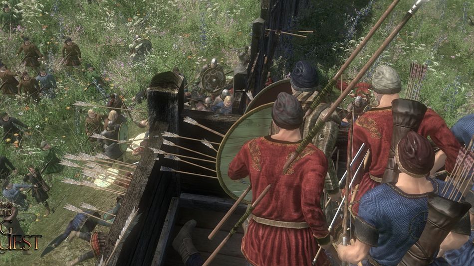 Viking Conquest Reforged defensive siege battle