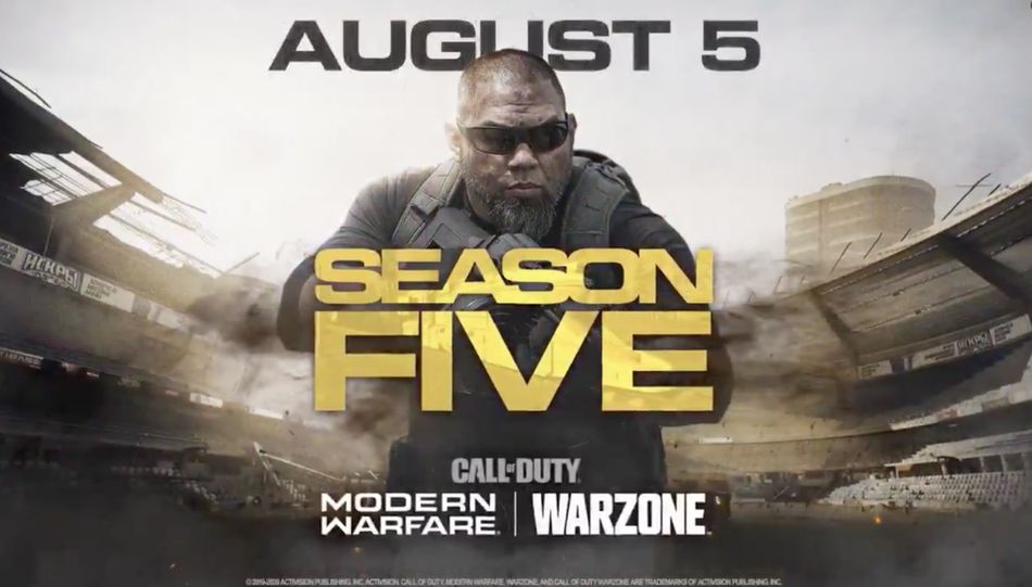 Call of Duty: Modern Warfare and Warzone screenshot Season 5 key art