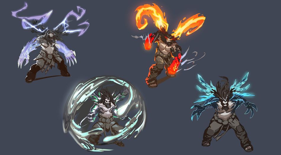 Udyr - Freljord demigods inspired stances