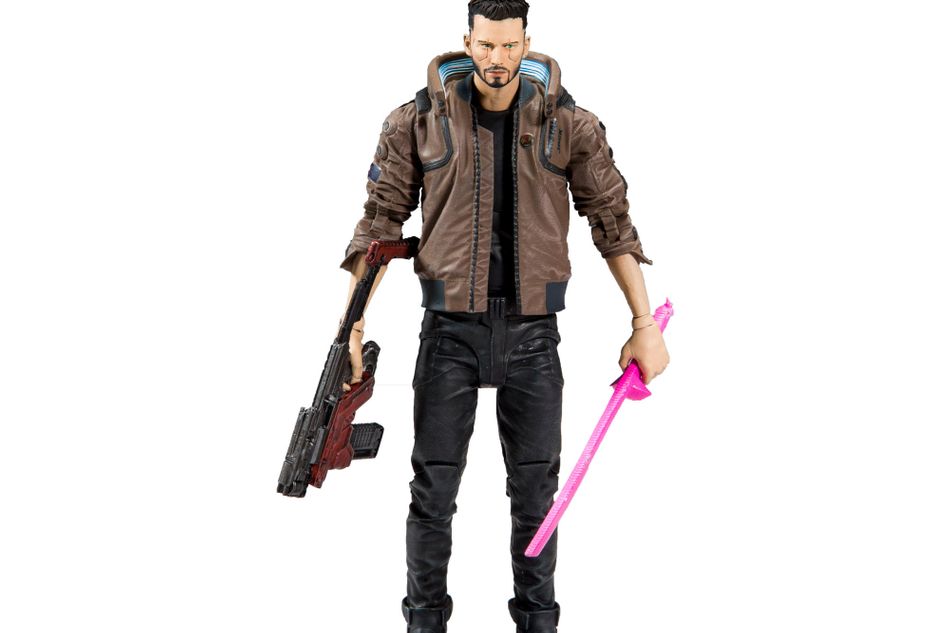 Cyberpunk 2077 V action figure