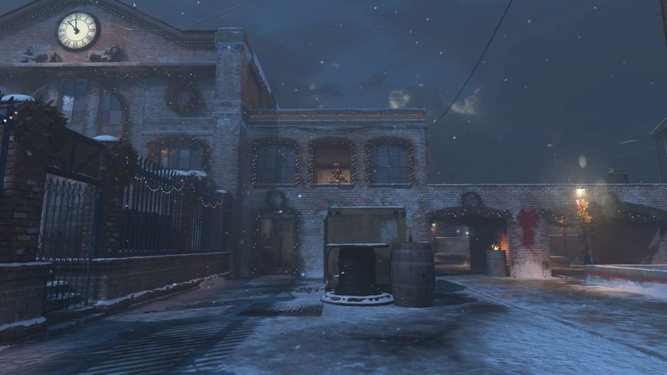 Call of Duty: Modern Warfare, Docks map in Christmas reskin