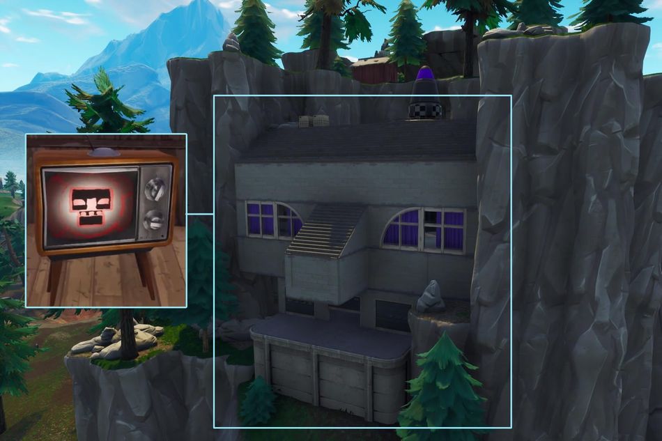 Mysterious skull from Fortnite's TVs and the villain lair similarities