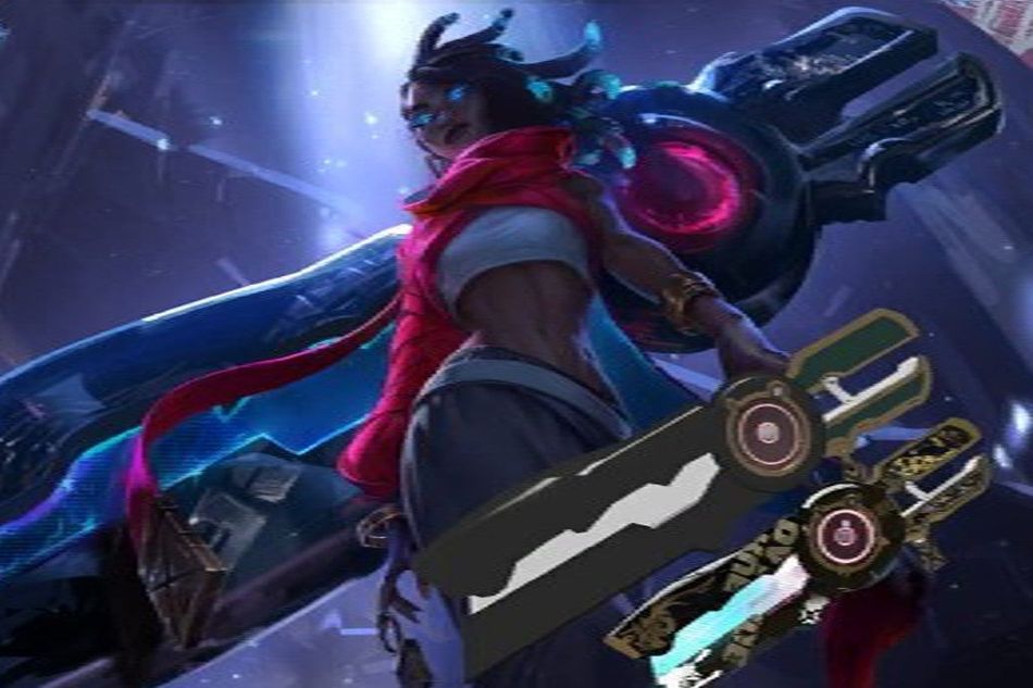 Picture of a leaked champion in League of Legends