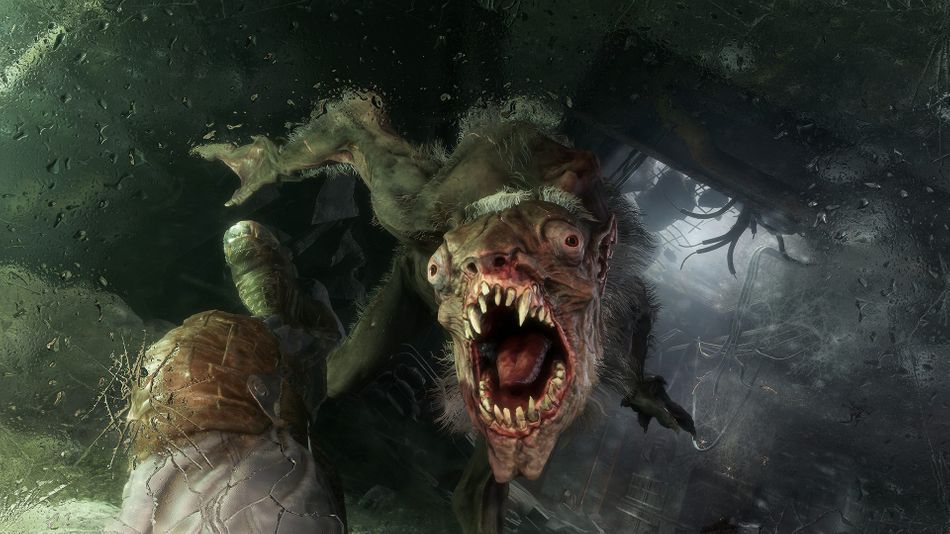 Screenshot of a mutant from the upcoming Metro Exodus