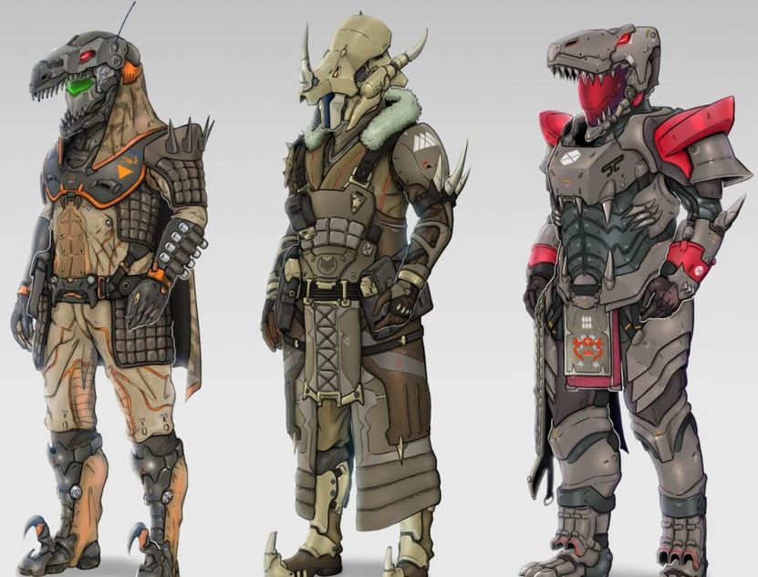 Destiny 2 - Dinosaurs theme