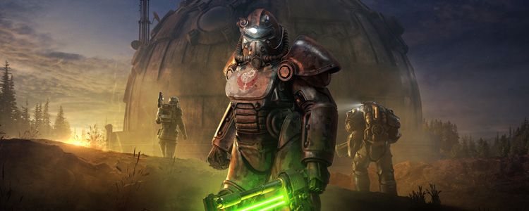 Fallout 76 - Brotherhood of Steel hero banner art
