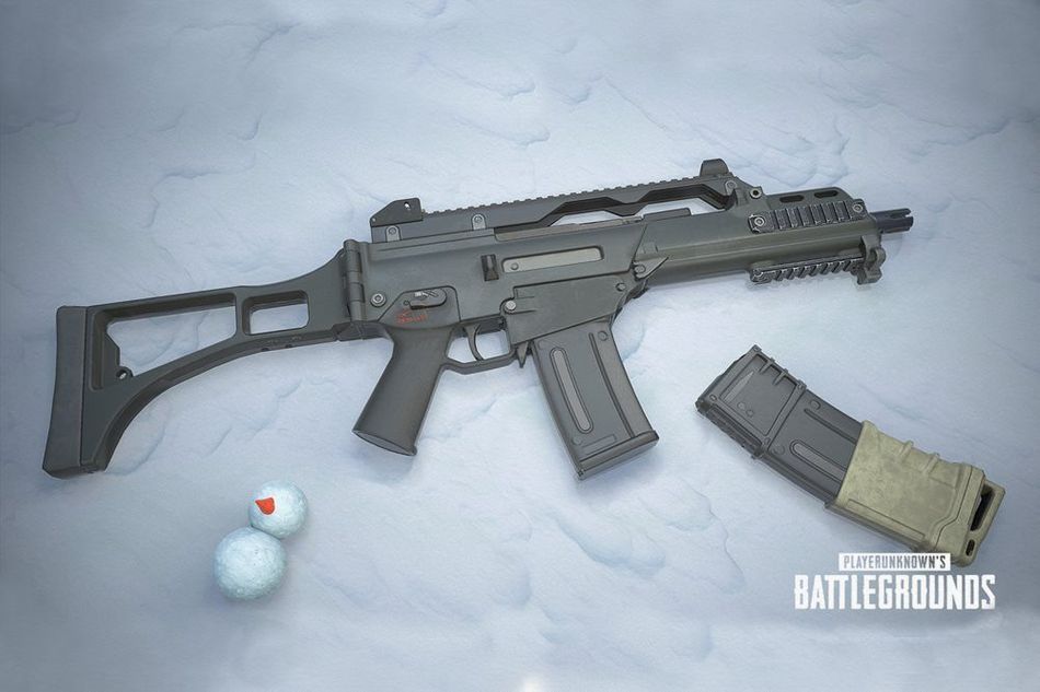 G36C, PUBG weapon from the PlayStation 4 version's #1 update