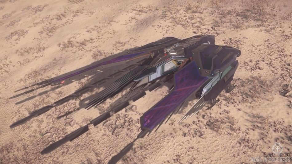 Star Citizen, Esperia Talon from above
