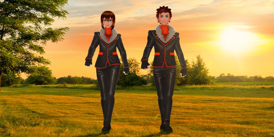 Pokemon GO - Lysandre-Style Jacket and Lysandre Pose