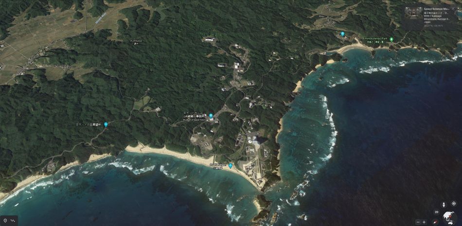 google earth screenshot showing Battlefield 6 trailer location