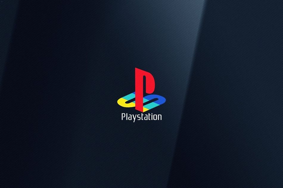 PlayStation logo on a dark blue background.