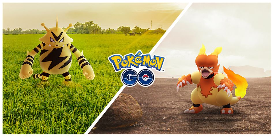 Pokemon GO - November 2020 Community days featuring Electabuzz and Magmar