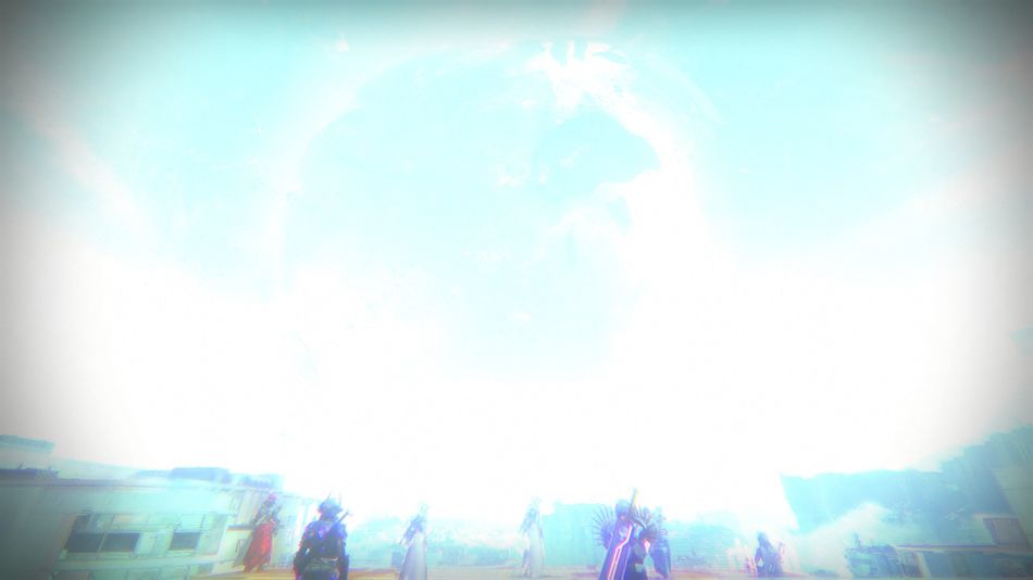 Destiny 2 - Traveler's burst of light