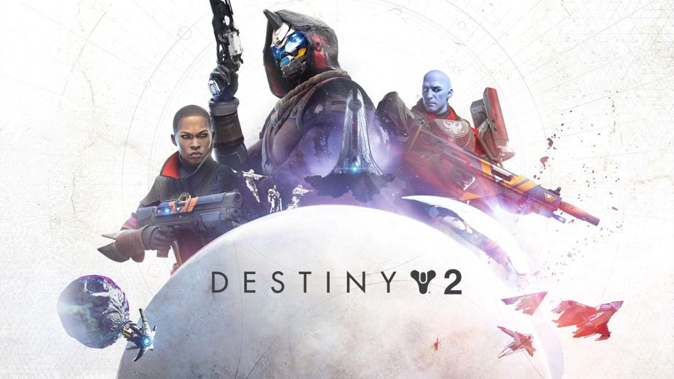 Destiny 2 game from Bungie, heroes art