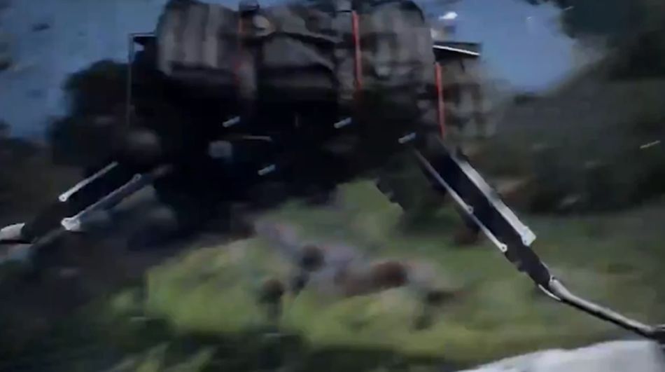 Battlefield leaked screenshot 1 showing robot dog