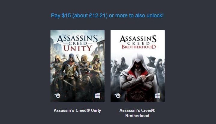 Humble Bundle - Assassin's Creed