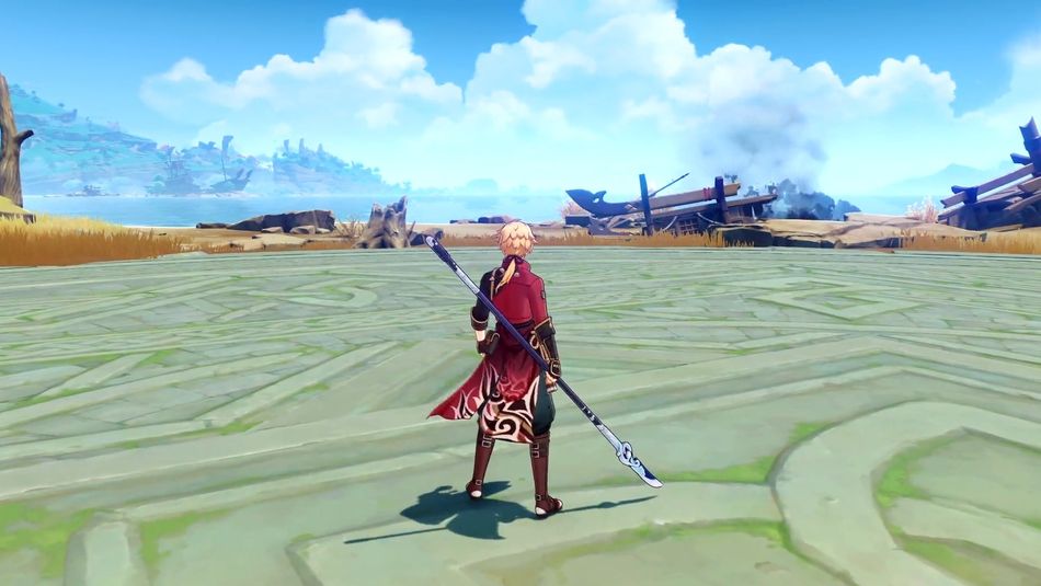 Genshin Impact character Thoma