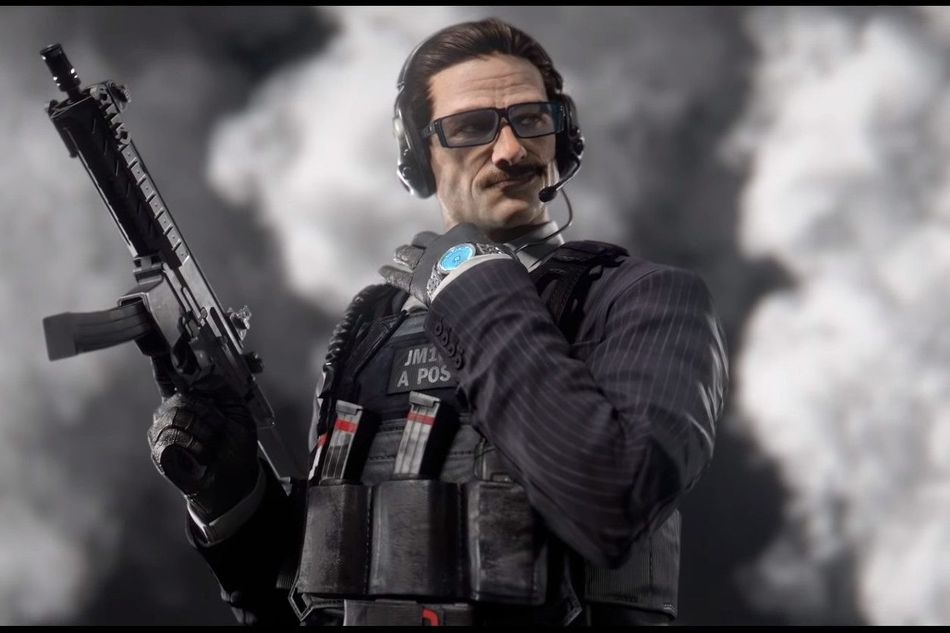 Promotional image for Warden from Rainbow Six Siege