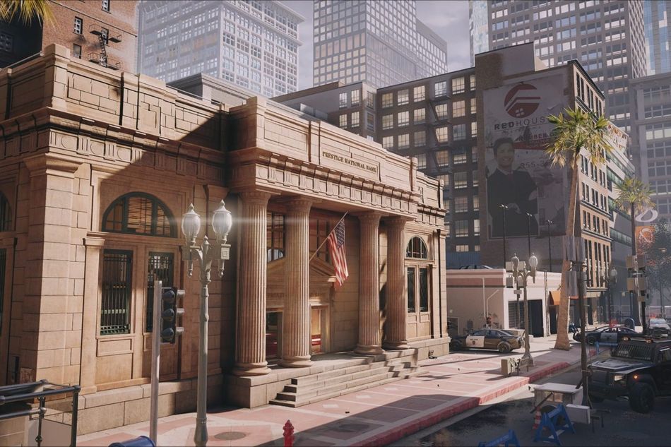 Picture of the Bank map in Rainbow Six Siege