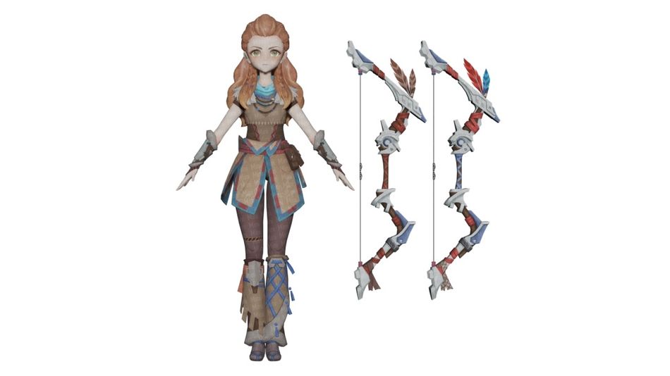 Genshin Impact character Aloy