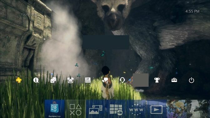 Custom wallpapers on the PS4 as part of the new update