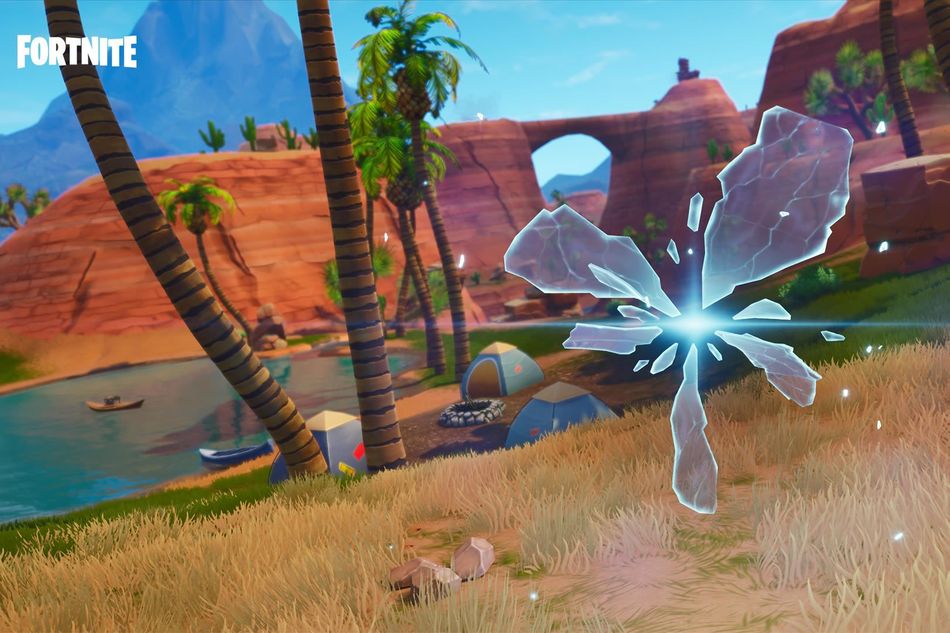Screenshot of reality rifts from Epic's Fortnite: Battle Royale