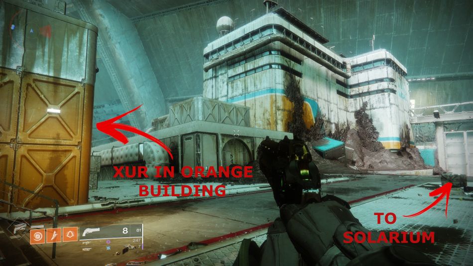 Xur's location 6 December 2019