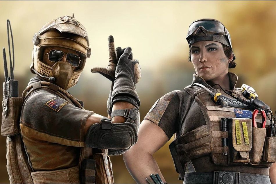 Picture of Mozzie and Gridlock in Rainbow Six Siege