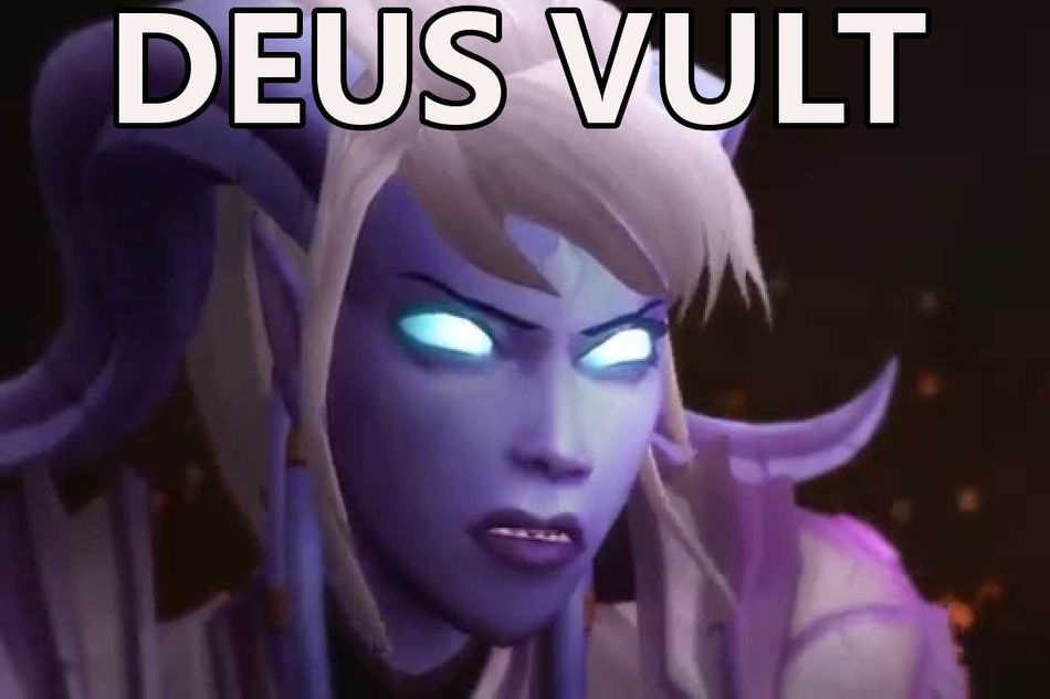 Yrel is going crazy in World of Warcraft, which is loosely depicted in this screenshot