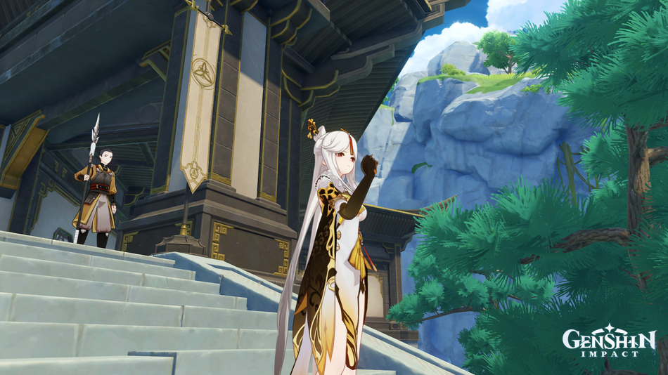 A screenshot from the game Genshin Impact