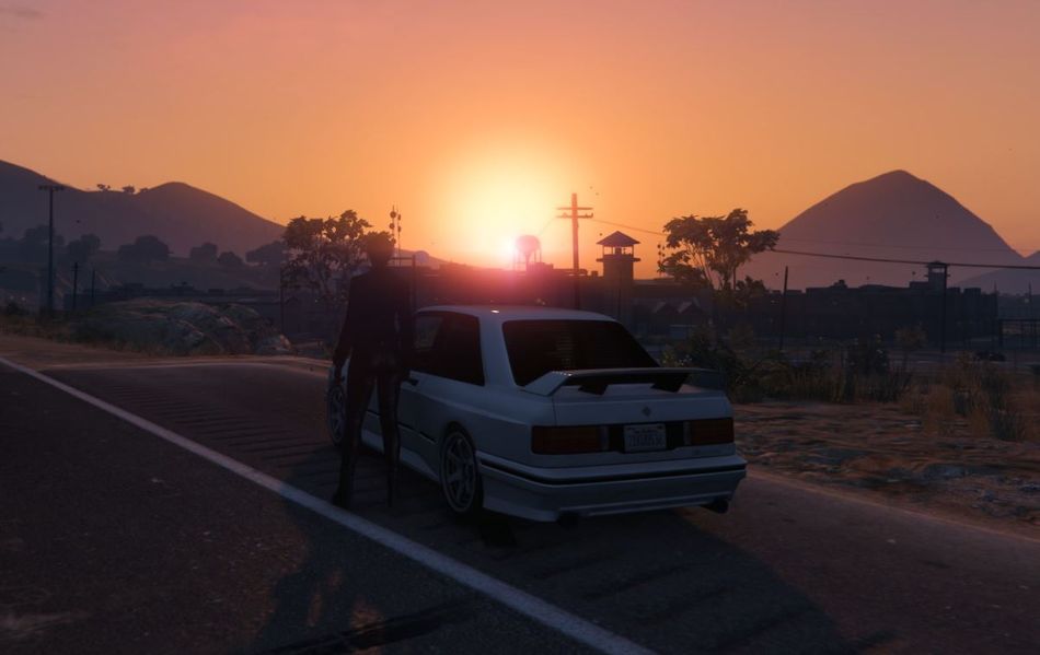 GTA Online sunset