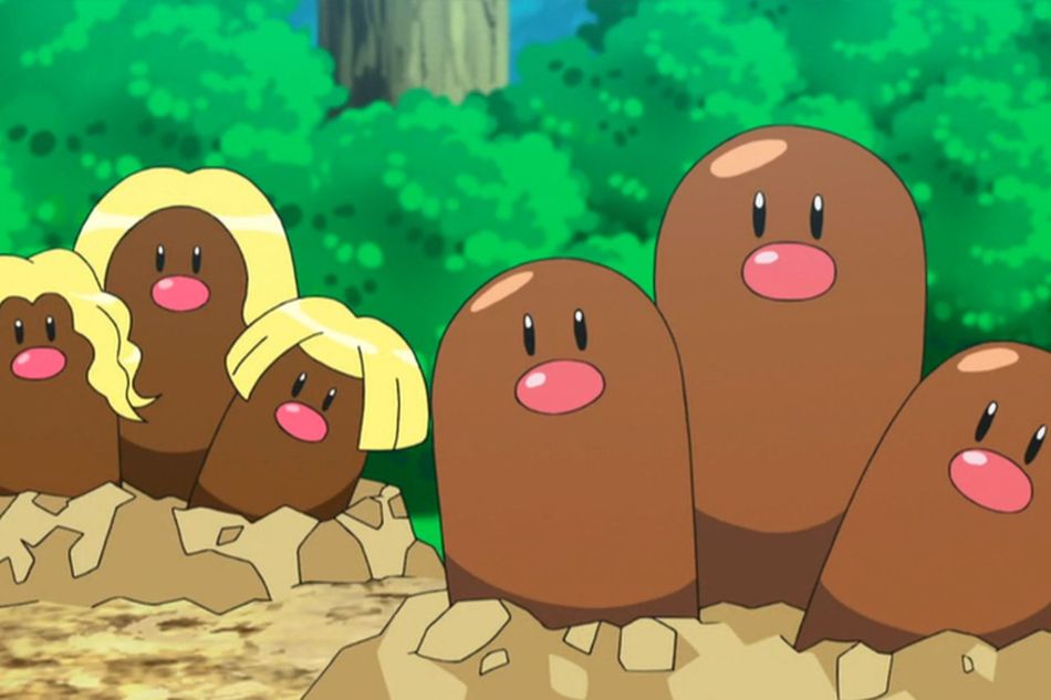 picture showing diglett in pokemon