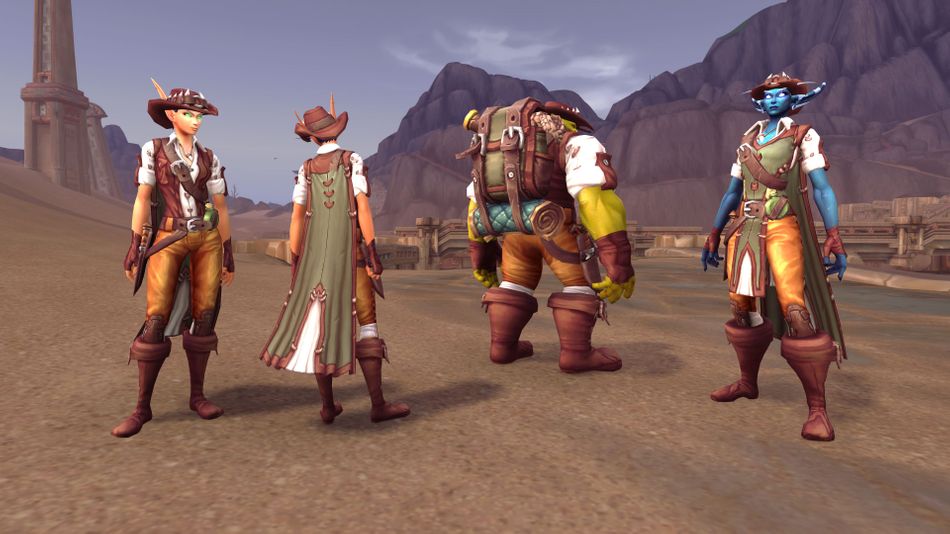 Picture of the new RAF rewards for World of Warcraft
